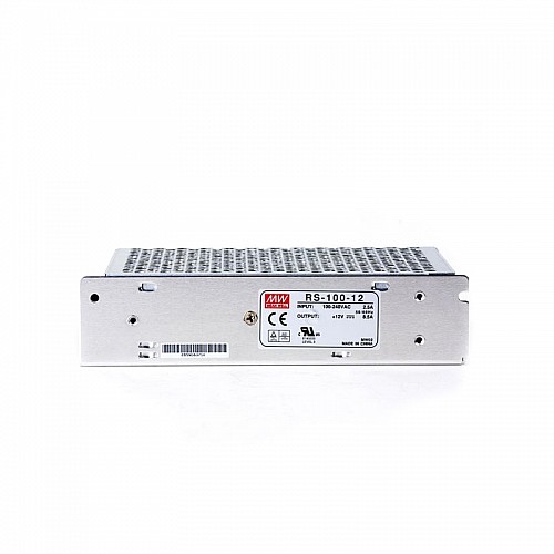 RS-100-12 MEANWELL 102W 8.5A 12V Zasilacz impulsowy z jednymWyjściem