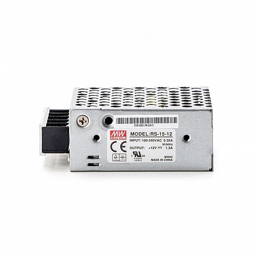 RS-15-12 MEANWELL 15,6W 1,3A 12V Jednowyjściowy zasilacz impulsowy