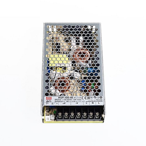 RSP-100-48 MEANWELL 100,8W 48VDC 2,1A 115/230VAC PojedynczeWyjście z funkcją PFC RSP-100-48 MEANWELL 100,8W 48VDC 2,1A 115/230VAC PojedynczeWyjście z funkcją PFC