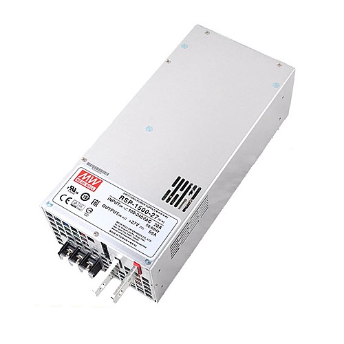 RSP-1500-27 Zasilacz MEANWELL 1512W 27VDC 56A 115/230VAC z pojedynczymWyjściem