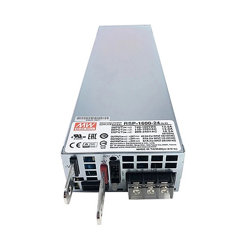 RSP-1600-24 Zasilacz MEANWELL 1608W 24VDC 67A 115/230VAC z pojedynczymWyjściem