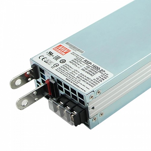 RSP-1600-27 MEANWELL Zasilacz 1593W 27VDC 59A 115/230VAC z pojedynczymWyjściem