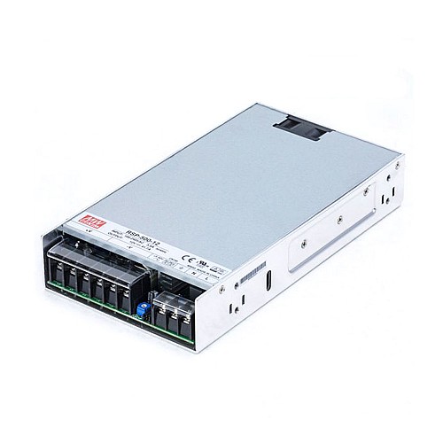 RSP-500-12 MEANWELL 500,4W 12VDC 41,7A 115/230VAC PojedynczeWyjście z funkcją PFC RSP-500-12 MEANWELL 500,4W 12VDC 41,7A 115/230VAC PojedynczeWyjście z funkcją PFC
