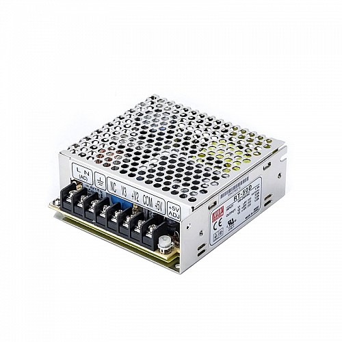RT-50D MEANWELL Zasilacz impulsowy z trzemaWyjściami 51W