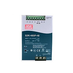 SDR-480P-48 480W 48VDC 10A 115/230VAC jednowyjściowy przemysłowy SZYNA DIN z PFC i funkcją równoległą
