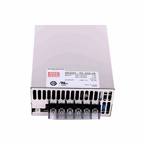 SE-600-48 MEANWELL 600W 12.5A 48V Zasilacz jednowyjściowy
