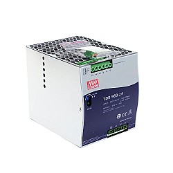 TDR-960-24 MEANWELL 960W 24VDC 40A 400/500VACWąska trójfazowa przemysłowa szyna DIN z funkcją PFC
