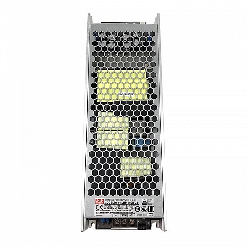 UHP-500R-24 MEANWELL 501.6W 20.9A 115/230VAC typu slim z zasilaczem impulsowym PFC