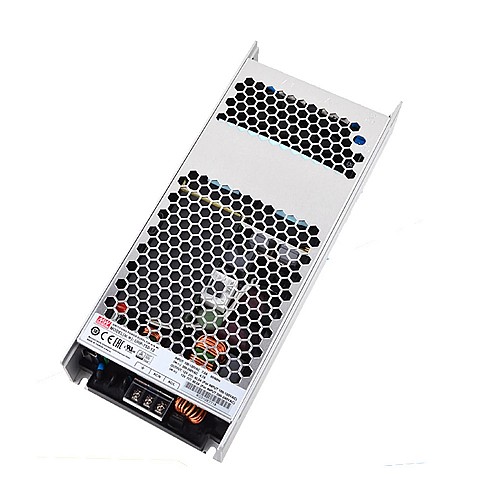 UHP-750-12 MEANWELL 720W 60A 115/230VAC typu slim z zasilaczem impulsowym PFC