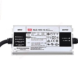 XLG-100-12-A MEANWELL 96W 12VDC 8A 115/230VAC Sterownik LED trybu stałego zasilania