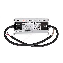XLG-75-12-A MEANWELL 60W 12VDC 5A 115/230VAC Sterownik LED trybu stałego zasilania