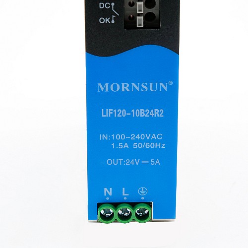 120W 48V 2.5A 85-264VAC/120-370VDC Szyna DIN Zasilacz impulsowy z funkcją PFC