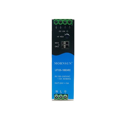 120W 55V 2.2A 85-264VAC/120-370VDC Szyna DIN Zasilacz impulsowy z funkcją PFC