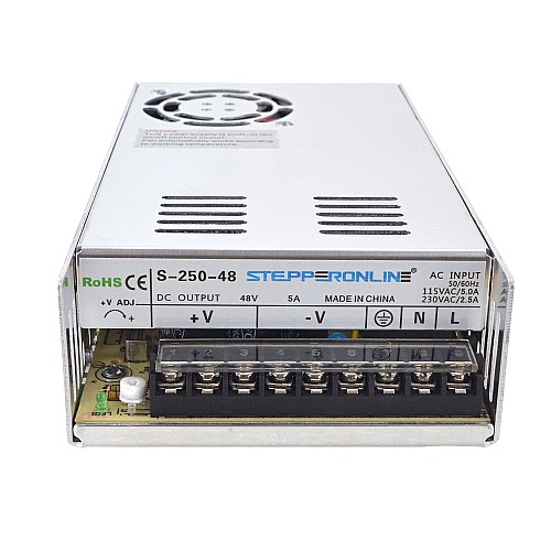250W 48V 5.0A 115/230V Zasilacz impulsowy Zestawy routerów CNC z silnikiem krokowym