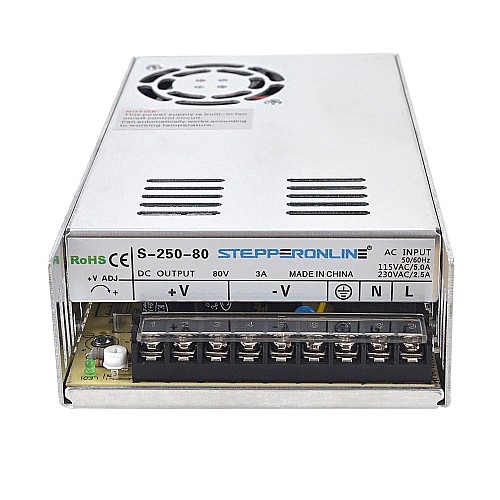 250W 80V 3.0A 115/230V Zasilacz impulsowy Zestawy routerów CNC z silnikiem krokowym