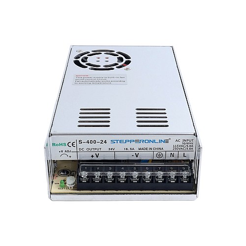 400W 24V 16,7A 115/230V Zasilacz impulsowy Zestawy routerów CNC z silnikiem krokowym