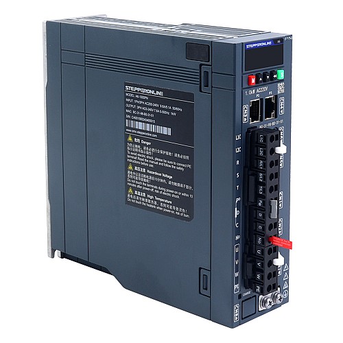 Zestaw serwomotoru AC PROFINET serii A6 o mocy 1000W, 3000rpm, 3,18Nm, 17-bitowy enkoder absolutny IP67 - A6-PN1000H2A1-M17 | StepperOnline Zestaw serwomotoru AC PROFINET serii A6 o mocy 1000W, 3000rpm, 3,18Nm, 17-bitowy enkoder absolutny IP67 - A6-PN1000H2A1-M17 | StepperOnline
