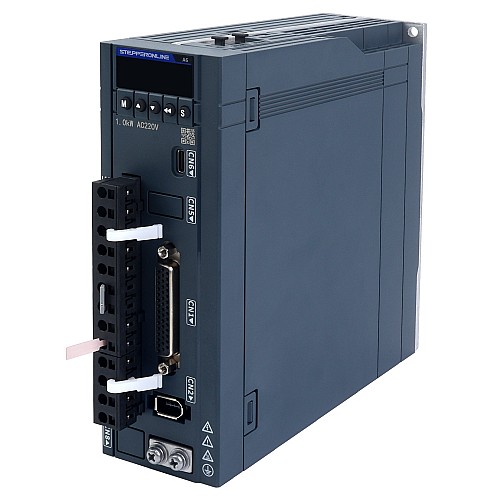 Zestaw serwomotoru AC serii A6 1000W RS485 3000rpm 3,18Nm z 17-bitowym enkoderem absolutnym z hamulcem IP67 - A6-RS1000H2B1-M17 | StepperOnline
