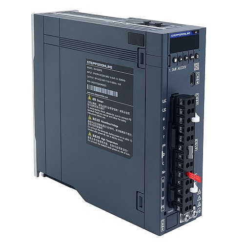 Zestaw serwomotoru AC serii A6 1000W RS485 3000rpm 3,18Nm z 17-bitowym enkoderem absolutnym z hamulcem IP67 - A6-RS1000H2B1-M17 | StepperOnline