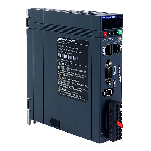 Zestaw serwomotorów AC EtherCAT serii A6 100W 3000rpmn 0,32Nm 17-bitowy enkoder absolutny IP67 - A6-EC100L2A1-M17 | StepperOnline Zestaw serwomotorów AC EtherCAT serii A6 100W 3000rpmn 0,32Nm 17-bitowy enkoder absolutny IP67 - A6-EC100L2A1-M17 | StepperOnline