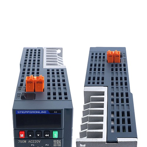 Zestaw Silnika Serwo AC PROFINET Seria A6 750W STO Safe Torque Off 3000rpm 2,39Nm Enkoder Absolutny 17-Bitowy IP67 - A6-PN750H2A1-M17-STO | StepperOnline