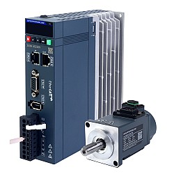 Zestaw serwomotorów AC EtherCAT serii A6 100W 3000rpmn 0,32Nm 17-bitowy enkoder absolutny IP67