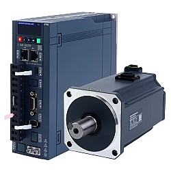 Zestaw serwomotoru AC PROFINET serii A6 o mocy 1000W, 3000rpm, 3,18Nm z hamulcem, 17-bitowy enkoder absolutny IP67
