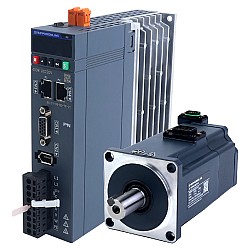 Zestaw Silnika Serwo AC PROFINET Seria A6 400W STO Safe Torque Off 3000rpm 1,27Nm z Hamulcem Enkoder Absolutny 17-Bitowy IP67
