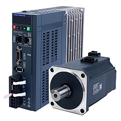 Zestaw serwomotoru AC PROFINET serii A6 o mocy 750W, 3000rpm, 2,39Nm z hamulcem, 17-bitowy enkoder absolutny IP67