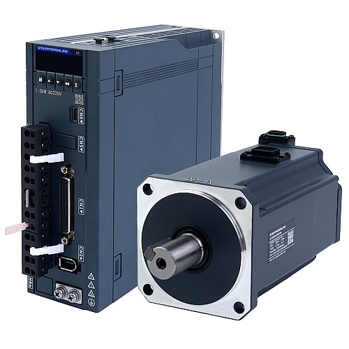 Zestaw serwomotoru AC serii A6 1000W RS485 3000rpm 3,18Nm z 17-bitowym enkoderem absolutnym z hamulcem IP67 - A6-RS1000H2B1-M17 | StepperOnline
