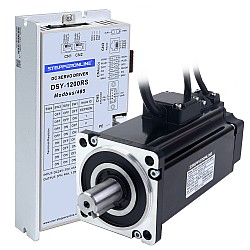 Seria DSY 1000W RS485 DC Servo Motor 24-70V DC 3,20Nm z hamulcem 3000rpm 17-bitowy enkoder przyrostowy IP65