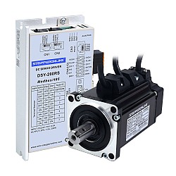 DSY Series 200W RS485 DC Servo Motor 24-70VDC 0,637Nm z hamulcem 3000rpm 17-bitowy enkoder przyrostowy IP65