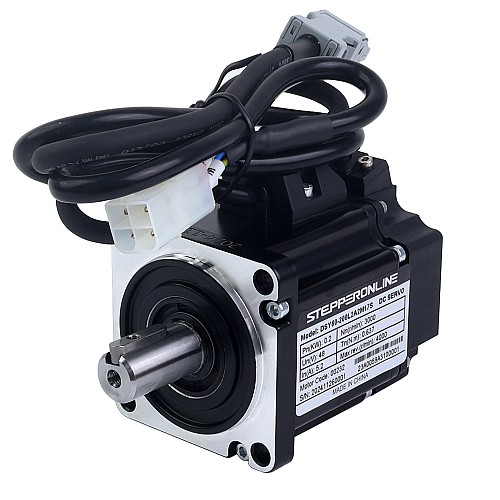 DSY Series 200W RS485 DC Servo Motor 24-70VDC 0,637Nm 3000rpm 17-bitowy enkoder przyrostowy IP65 - DSY-RS200L2A2-M17S | StepperOnline