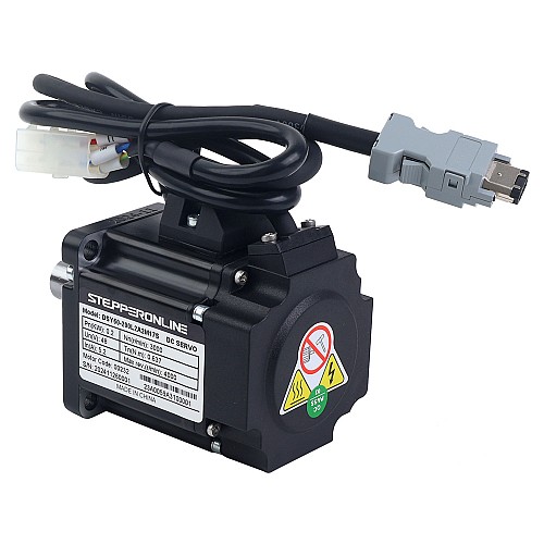 DSY Series 200W RS485 DC Servo Motor 24-70VDC 0,637Nm z hamulcem 3000rpm 17-bitowy enkoder przyrostowy IP65 - DSY-RS200L2B2-M17S | StepperOnline DSY Series 200W RS485 DC Servo Motor 24-70VDC 0,637Nm z hamulcem 3000rpm 17-bitowy enkoder przyrostowy IP65 - DSY-RS200L2B2-M17S | StepperOnline