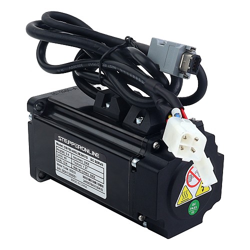 DSY Series 400W RS485 DC Servo Motor 24-70VDC 1,27Nm z hamulcem 3000rpm 17-bitowy enkoder przyrostowy IP65 - DSY-RS400L2B2-M17S | StepperOnline