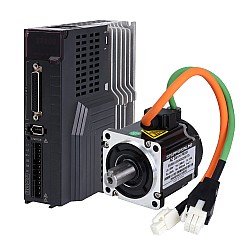 Zestaw silnika serwo AC 200W serii E6 3000rpm 0,64Nm 17-bitowy enkoder IP65