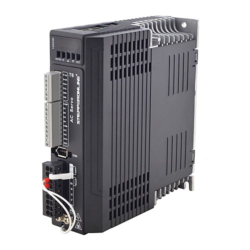 Serwosilnik serii T6 1000W , 3000rpm, 3,19Nm, 17-bitowy enkoder IP65 - T6-RS1000H2A3-M17S | StepperOnline Serwosilnik serii T6 1000W , 3000rpm, 3,19Nm, 17-bitowy enkoder IP65