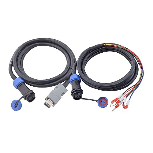 Serwomotor AC serii T6 400W 3000rpm 1,27Nm z hamulcem 17-bitowy enkoder IP65