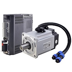 Serwosilnik serii T6 750W , 3000rpm, 2,39Nm z hamulcem, 17-bitowy enkoder IP65