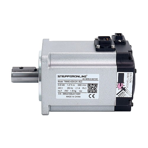 Serwosilnik serii T6 400W , 3000rpm, 1,27Nm, 23-bitowy enkoder IP67