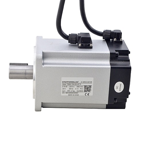 Serwosilnik serii T6 750W , 3000rpm, 2,39Nm z hamulcem, 17-bitowy enkoder IP65