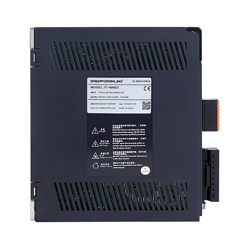 Serwosilnik serii T7 EtherCAT 400W , 3000rpm, 1,27Nm z hamulcem 23-bitowy enkoder IP67 - T7-EC400H2B1-M23 | StepperOnline Serwosilnik serii T7 EtherCAT 400W , 3000rpm, 1,27Nm z hamulcem 23-bitowy enkoder IP67 - T7-EC400H2B1-M23 | StepperOnline