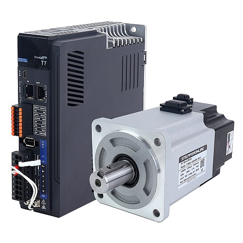 Serwosilnik serii T7 EtherCAT 1000W , 3000rpm, 3,18Nm z hamulcem 23-bitowy enkoder IP67 - T7-EC1000H2B1-M23 | StepperOnline Serwosilnik serii T7 EtherCAT 1000W , 3000rpm, 3,18Nm z hamulcem 23-bitowy enkoder IP67 - T7-EC1000H2B1-M23 | StepperOnline