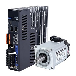 Serwosilnik serii T7 EtherCAT 400W , 3000rpm, 1,27Nm, 23-bitowy enkoder IP67