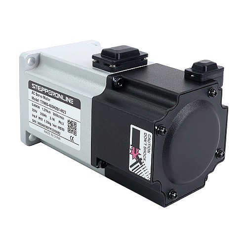 Serwosilnik serii T7 EtherCAT 400W , 3000rpm, 1,27Nm z hamulcem 23-bitowy enkoder IP67 - T7-EC400H2B1-M23 | StepperOnline Serwosilnik serii T7 EtherCAT 400W , 3000rpm, 1,27Nm z hamulcem 23-bitowy enkoder IP67 - T7-EC400H2B1-M23 | StepperOnline