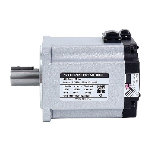 Serwosilnik serii T7 EtherCAT 1000W , 3000rpm, 3,18Nm, 23-bitowy enkoder IP67 - T7-EC1000H2A1-M23 | StepperOnline Serwosilnik serii T7 EtherCAT 1000W , 3000rpm, 3,18Nm, 23-bitowy enkoder IP67 - T7-EC1000H2A1-M23 | StepperOnline