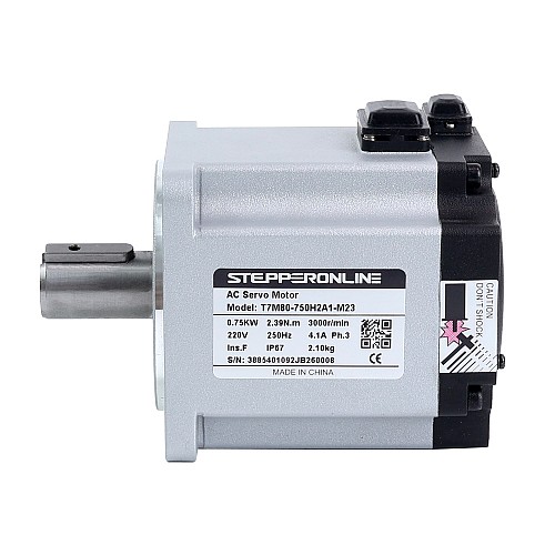 Serwosilnik serii T7 EtherCAT 750W , 3000rpm, 2,39Nm, 23-bitowy enkoder IP67 - T7-EC750H2A1-M23 | StepperOnline