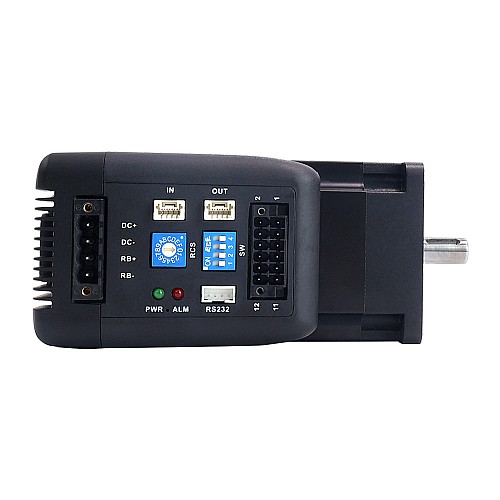 Zintegrowany serwomotor prądu stałego 400W 1,27Nm(179,85uncji) 3000obr./min, 24–60V DC z Modbus RS485 - iSV2-57TR-48V400A | StepperOnline Zintegrowany serwomotor prądu stałego 400W 1,27Nm(179,85uncji) 3000obr./min, 24–60V DC z Modbus RS485 - iSV2-57TR-48V400A | StepperOnline