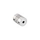 8mm - 8mm Elastyczne sprzęgło 18x25mm CNC sprzęgło wału silnika krokowego