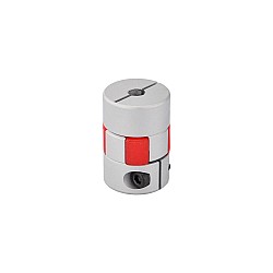 12,7mm - 12,7mm Elastyczne sprzęgło szczękowe 30x40mm Łącznik wału silnika krokowego CNC